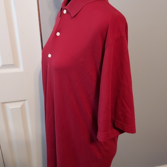 Greg Norman Play Dry Polo Shirt Shark Size Large - Picture 6 of 12